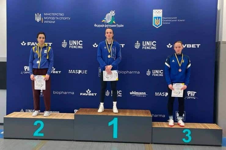 Черкаські фехтувальники вибороли медалі на Кубку України