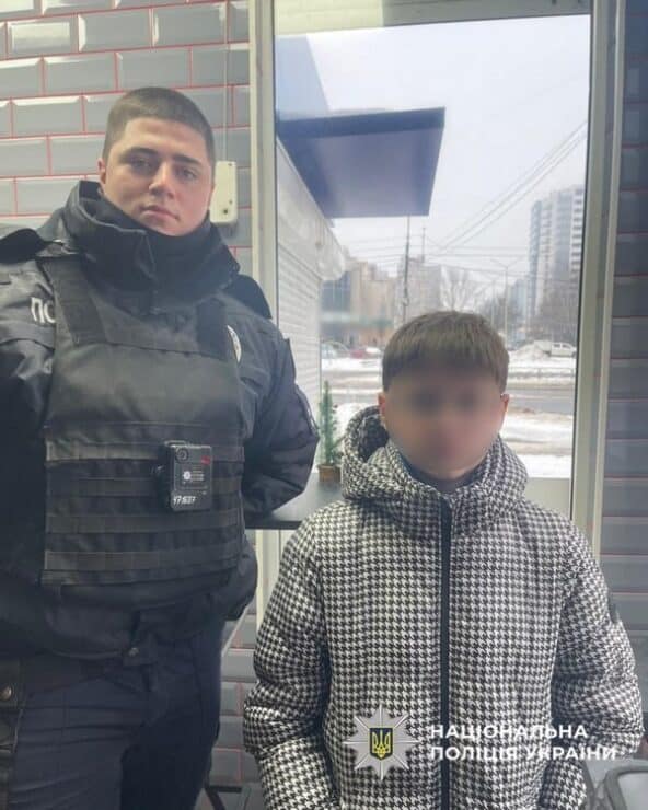 В Черкасах поліція знайшла зниклого хлопчика в кафе